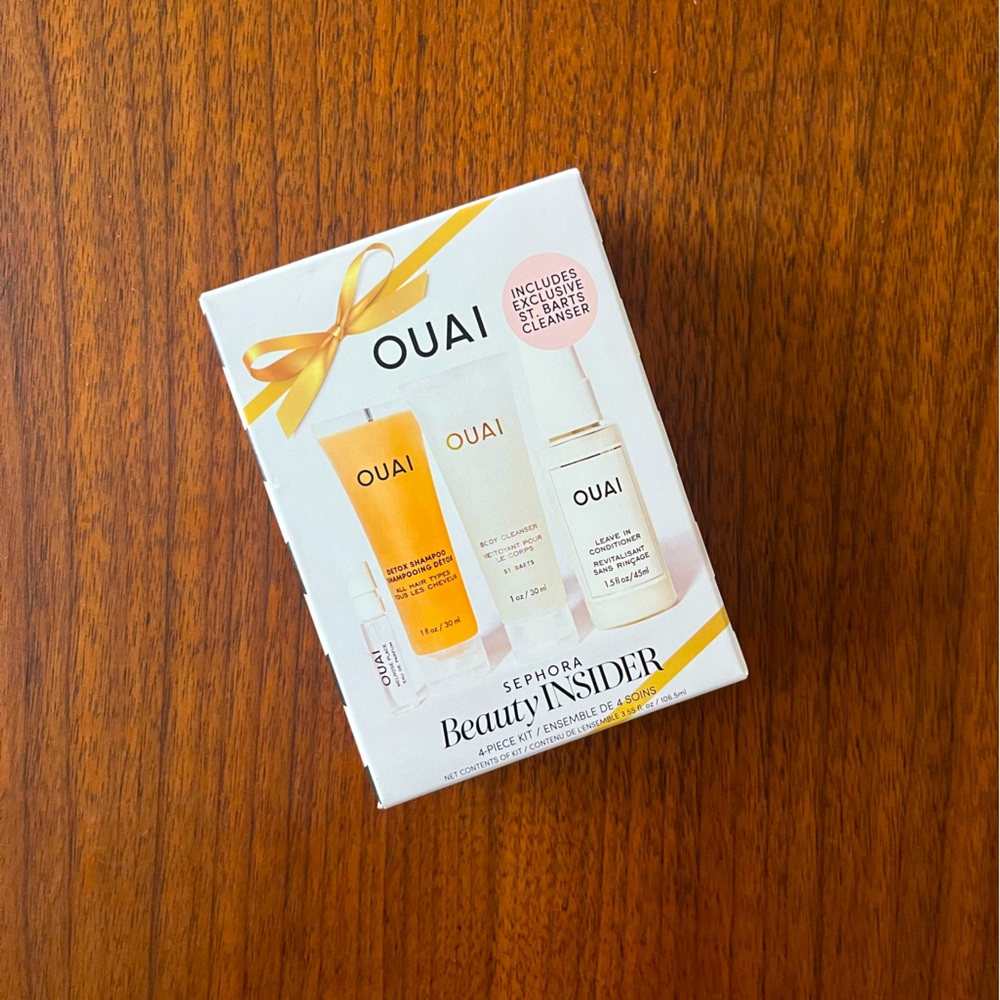 NWT Sephora Beauty Insider X OUAI Birthday Gift Set
